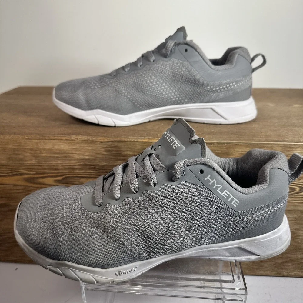 Hylete Circuit II Cross Training Shoes Womens 6.5 Gray Versatile Vibram Soles